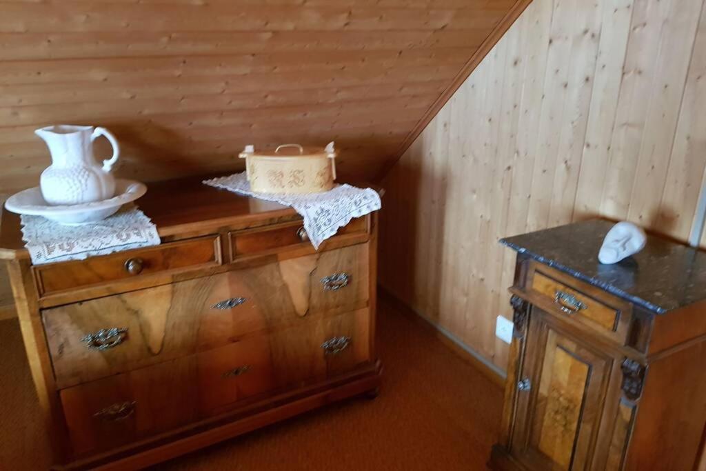 Bauernhaus Mit Charme, Traumaussicht Und Sauna ヴェークギス エクステリア 写真